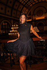 Cable Knit Tulle Dress