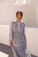 September Sky Maxi Dress