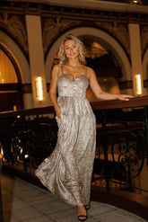 Holiday Enchantment Maxi Dress