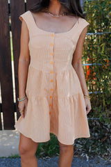 Houndstooth Honey Dress