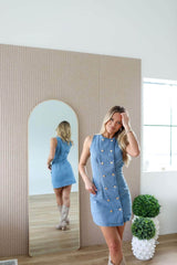 Belle Denim Dress