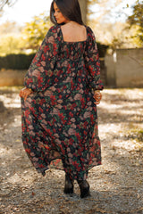 Maple Kiss Maxi Dress