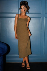 Golden Rush Midi Dress