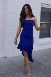 Royal Waltz Midi Dress