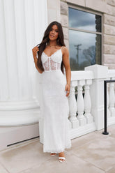 Laced In Love Maxi Dress