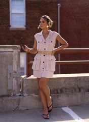 Autumn Sands Cargo Dress