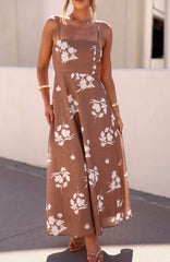 Calla Floral Midi Dress