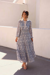 September Sky Maxi Dress