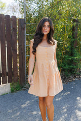 Houndstooth Honey Dress