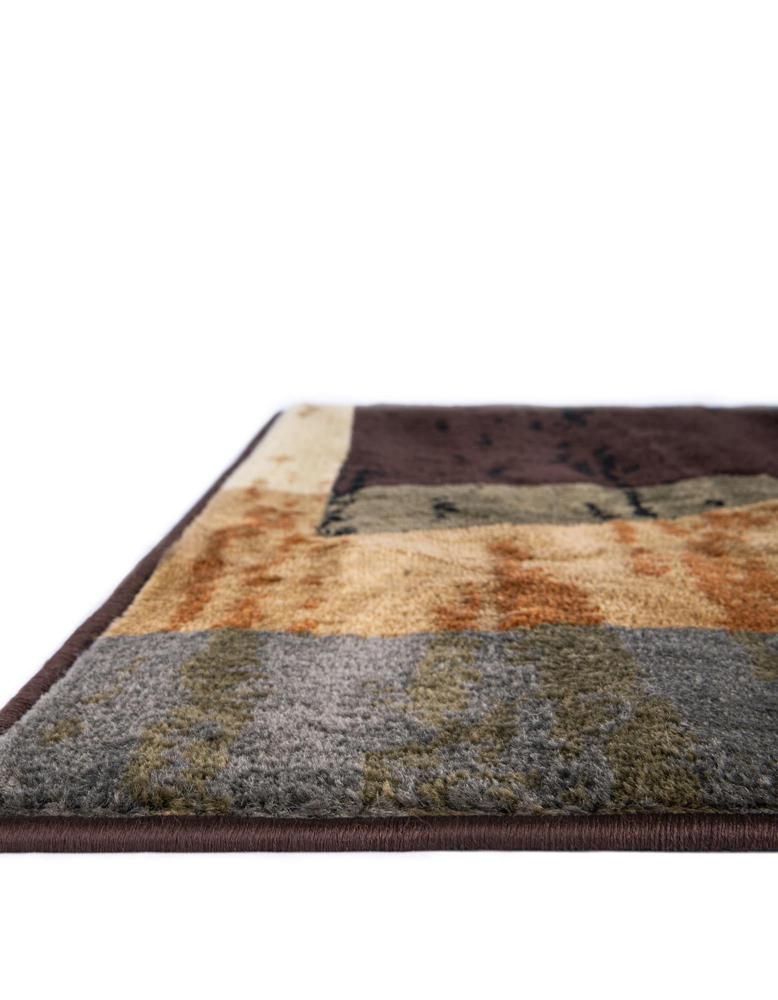 Multicolor 7' 10 x 7' 10 Cafe Square Area Rug 100% Polypropylene With Cotton Backing Modern Abstract Design Carpet for Home Living Room Dining Office Decor for Sale at Rug Engine
