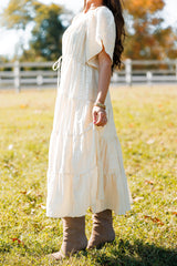 Gathering Grace Maxi Dress