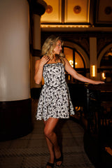 Fancy Night Floral Dress