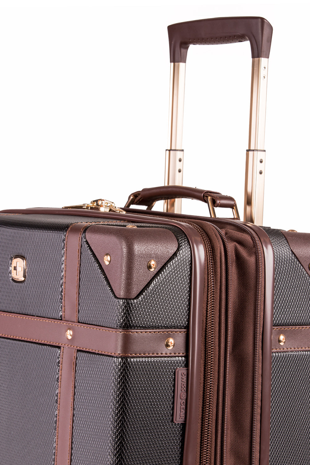 Swissgear 7739 26" Trunk Expandable Spinner Luggage Durable reinforced wrapped grab handle