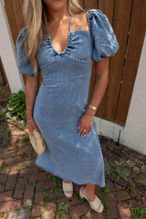 Denim In Dior Dress