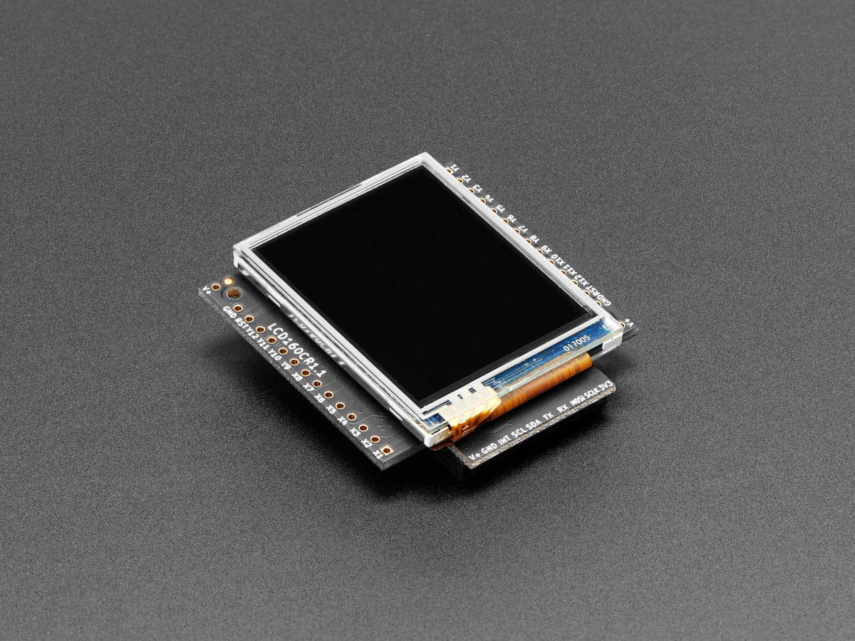 pyboard Color LCD Skin with Resistive Touch (LCD160CR v1.1) [Discontinued] by George Robotics LTD - The Pi Hut