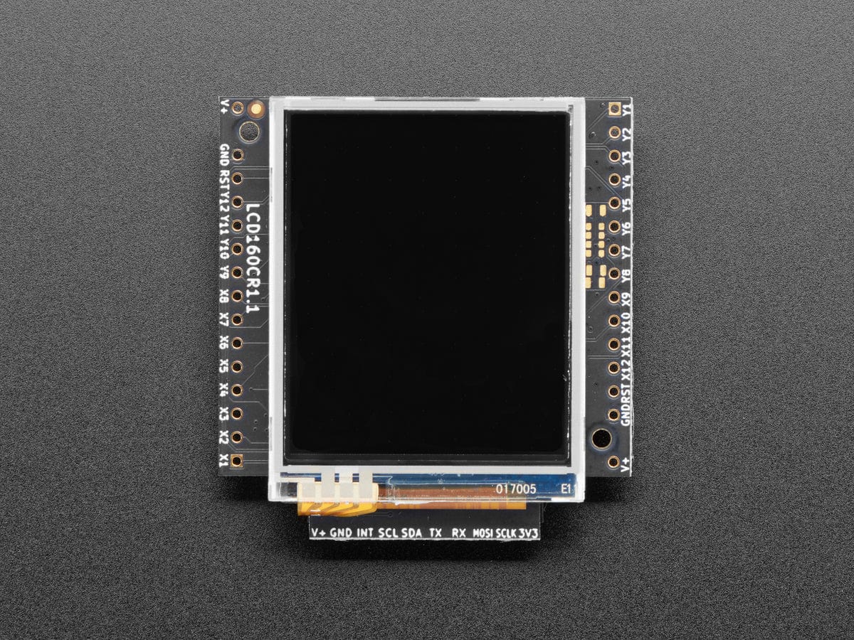 pyboard Color LCD Skin with Resistive Touch (LCD160CR v1.1) [Discontinued] by George Robotics LTD - The Pi Hut